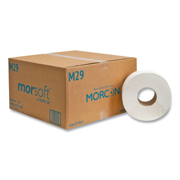 Morcon Tissue Jumbo Bath Tissue, Septic Safe, 2-ply, White, 700 Ft, 12 Rolls-carton freeshipping - TVN Wholesale